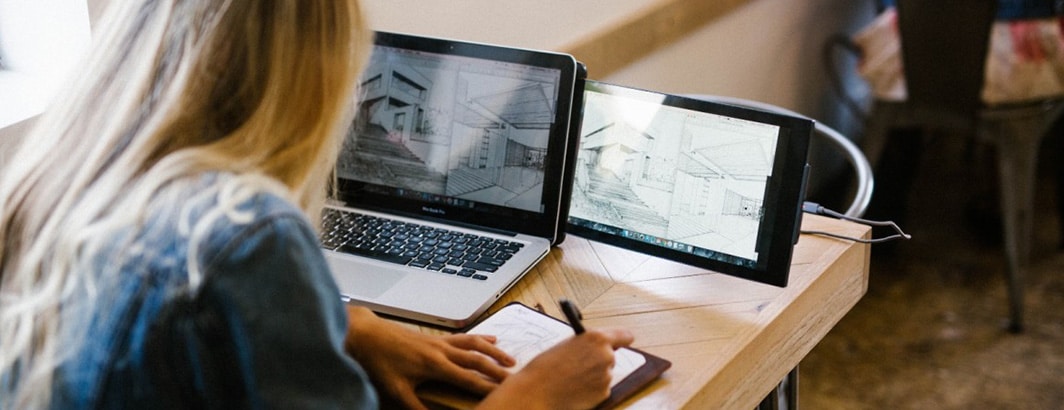goed draagbaar scherm voor photoshop en videobewerking