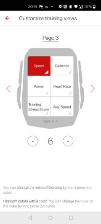 Sigma rox 11.1 evo instellen smartphone app