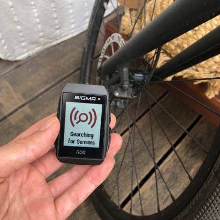 fietsgps sensoren verbinden