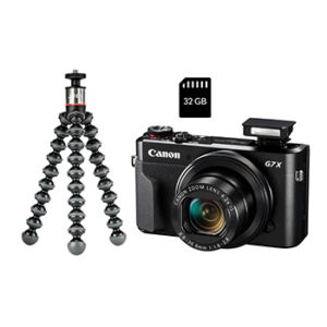 Canon PowerShot G7X Mark II Vlog Kit