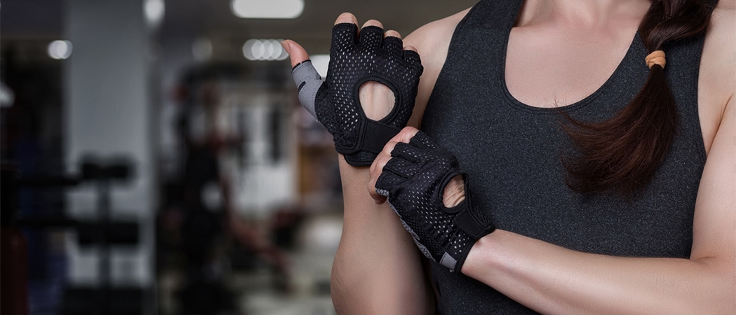 Goedkope fitness handschoenen