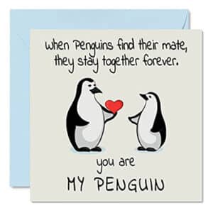 You Are My Penguin Valentijnkaart
