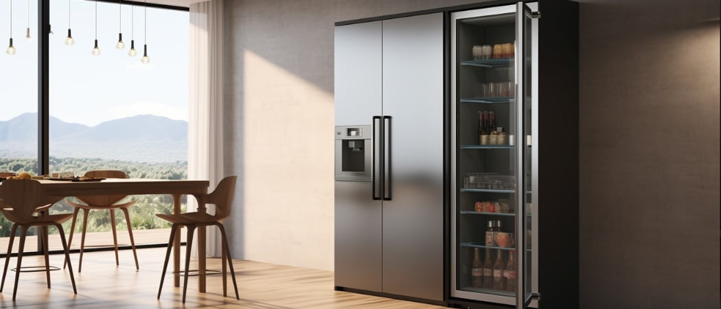 Waarom een koelkast met glazen deur